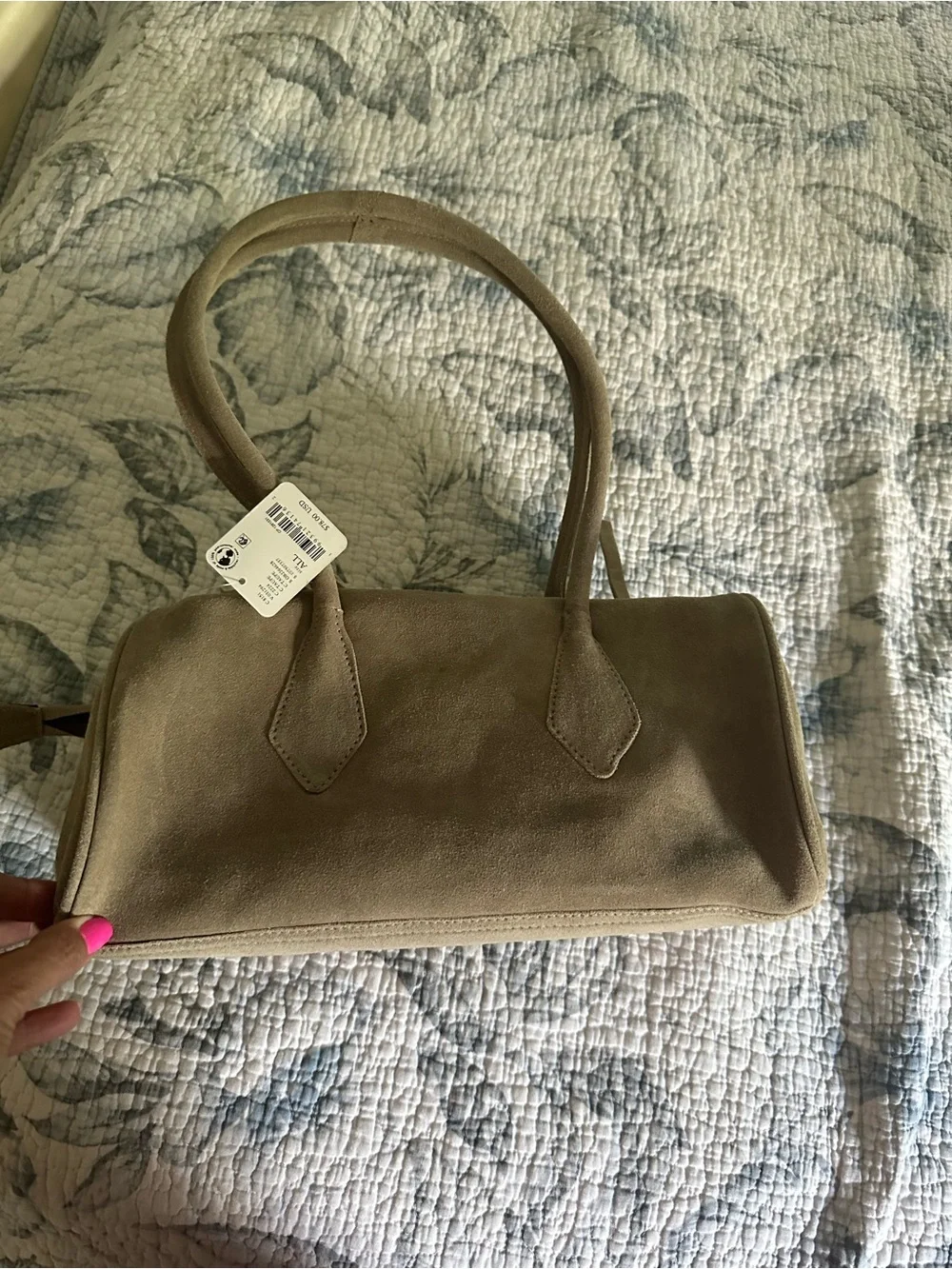 Free People Taupe Handbag - Picture 1 of 4